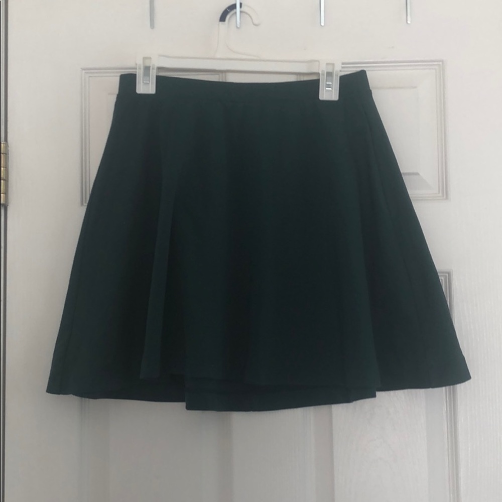 never worn dark green shirt